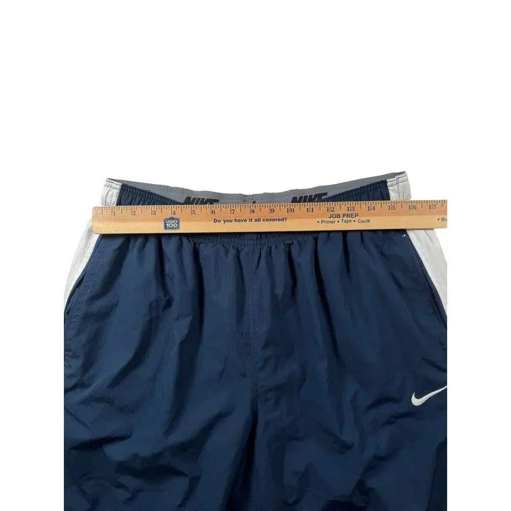 Nike Storm-FIT Backfield Pants Mens XL Blue Track Athletic 424119-420 Y2K Sporty